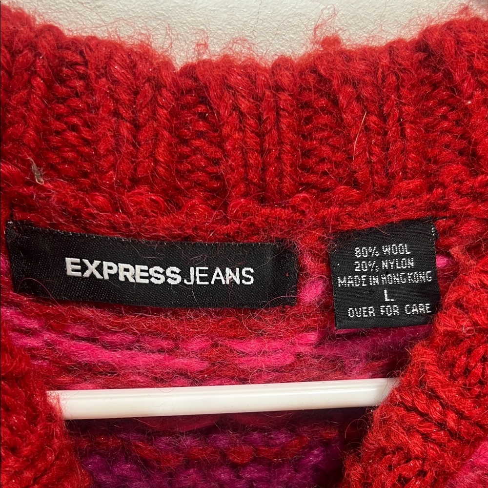 Express Wool Crew Neck Sweater - image 2